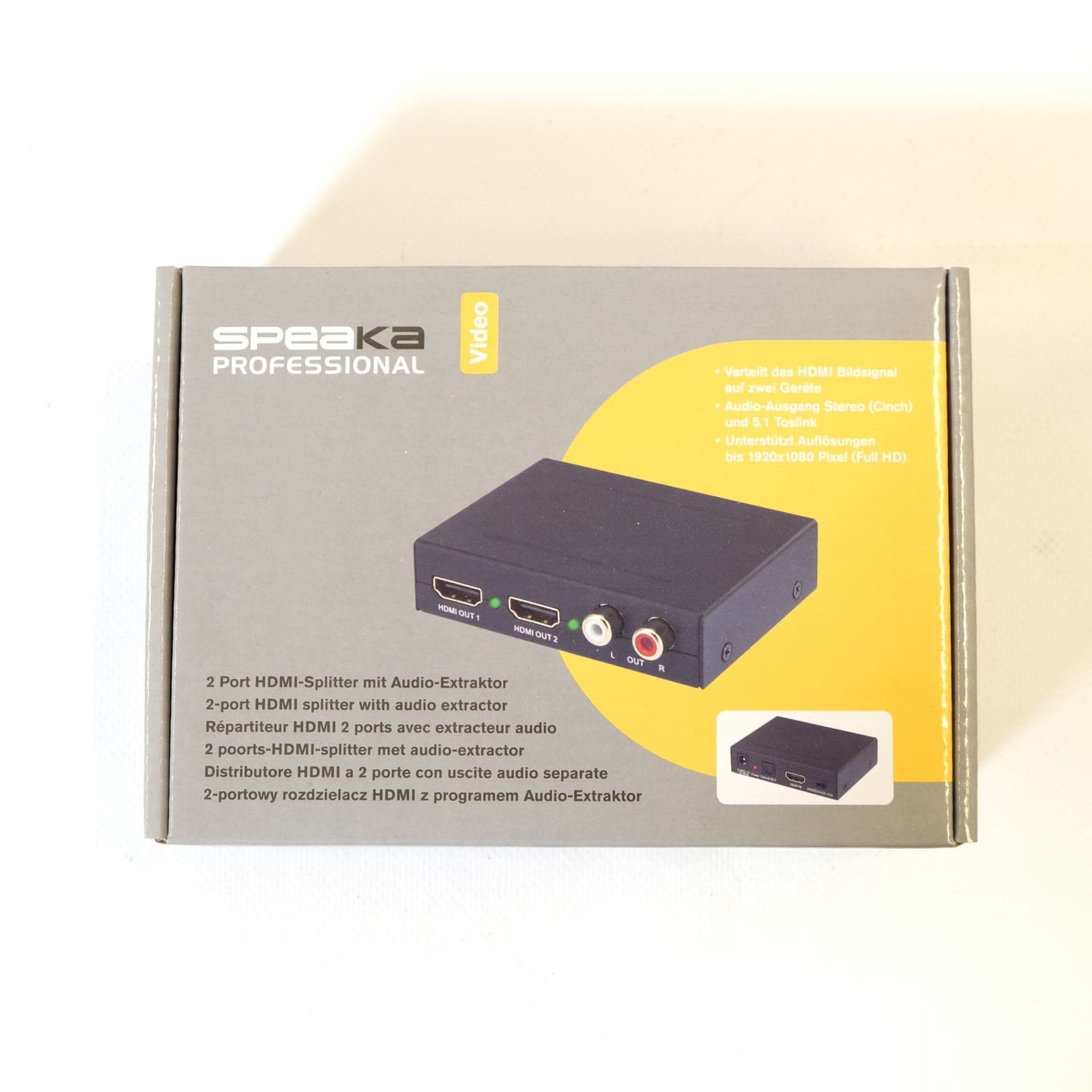 HDMI-Splitter mit Audio-Extraktor – Bild 5