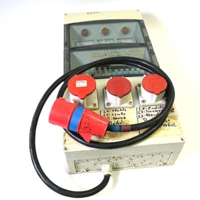 32-Amp-Verteiler (3x CEE16A)