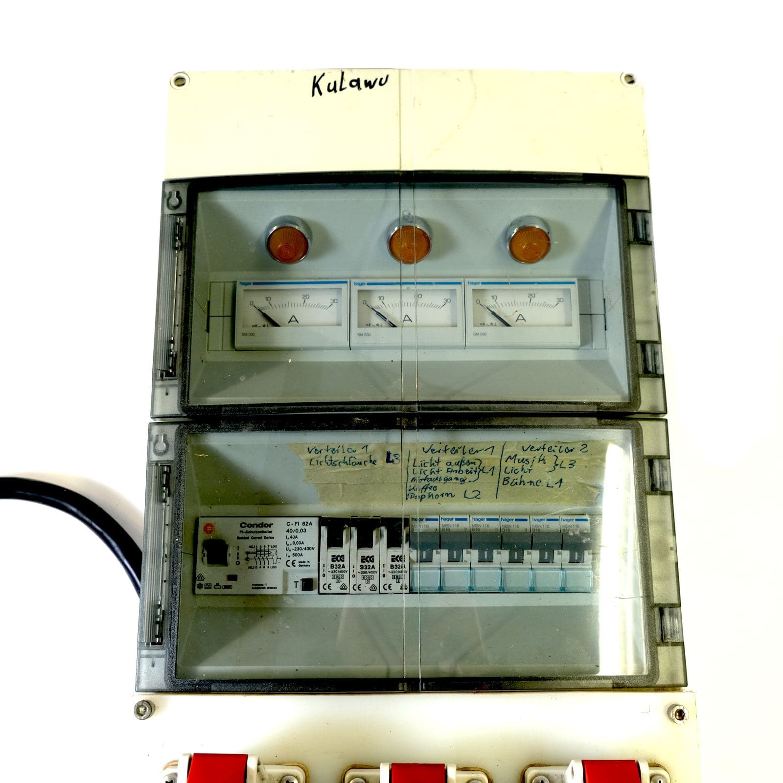 32-Amp-Verteiler (3x CEE16A) – Bild 2