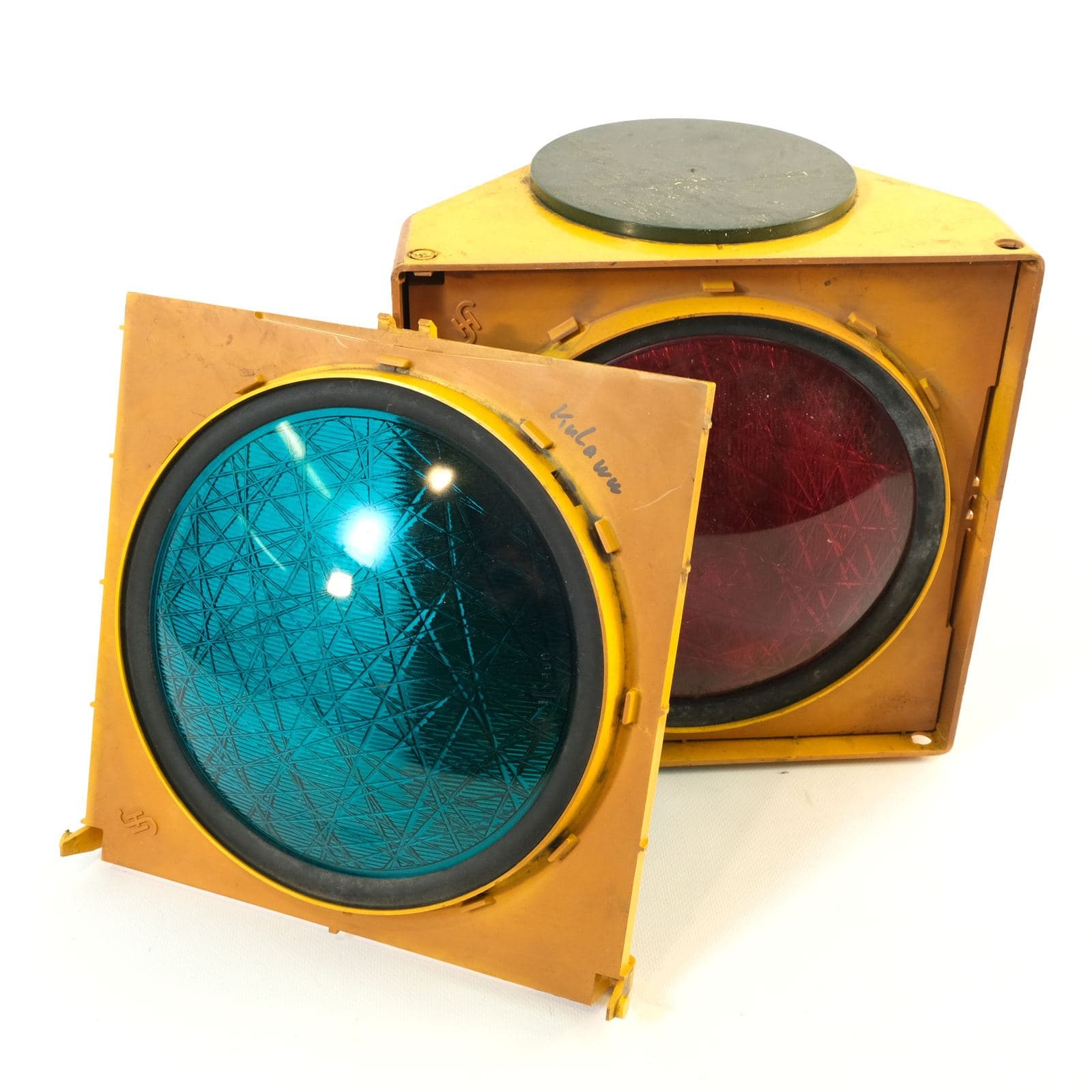 Vintage-Verkehrsampel-Leuchte – Bild 4