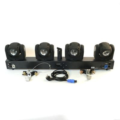Lichtsystem mit 4 LED-Moving-Heads
