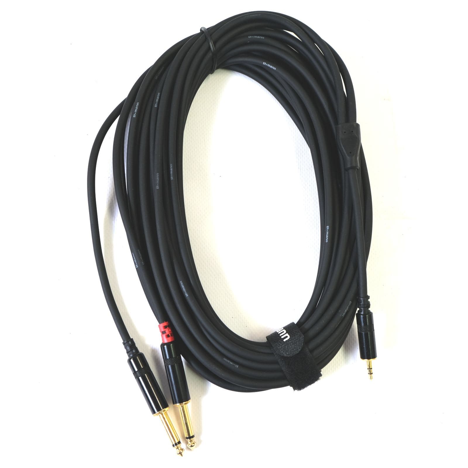 Y-Adapterkabel (2x Klinke mono – Miniklinke stereo) – Bild 2