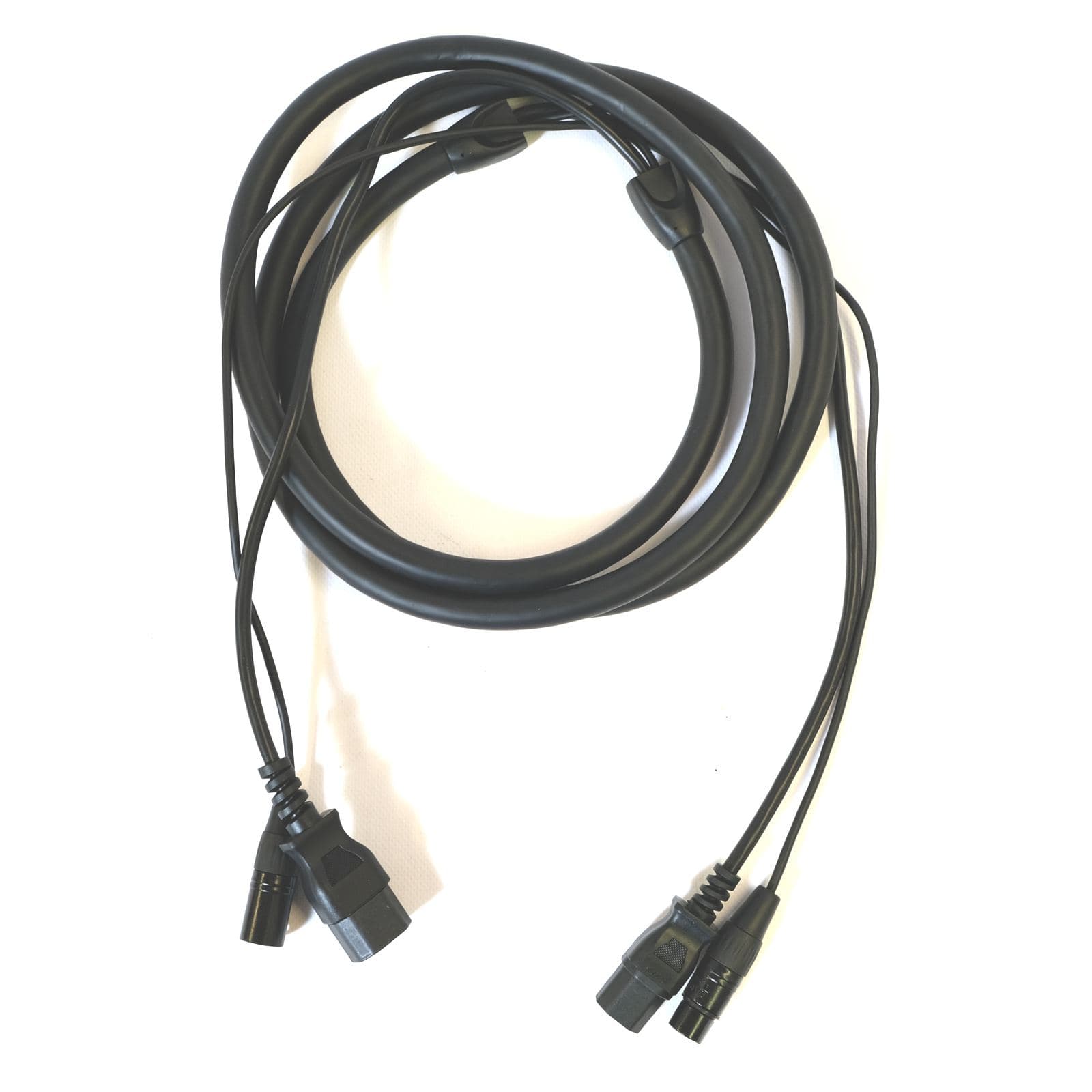 Hybridkabel Power Audio 3m (XLR+Kaltgerät female auf XLR+Kaltgerät) – Bild 1